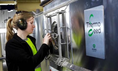 Sara Andersson i Eslöv ThermoSeedanläggningen