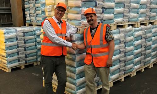 Peter Annas, Lantmännen, och Mikko Korhonen, Raisioagro